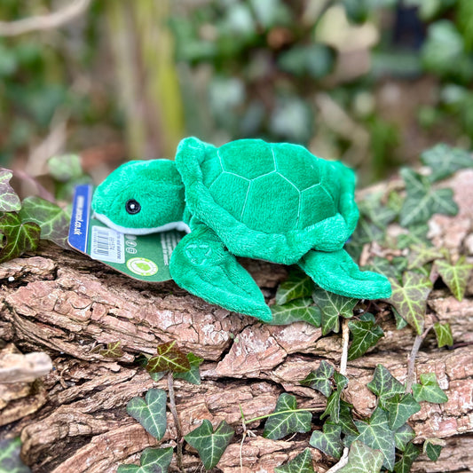 "Made from" recycled Turtle toy MINI