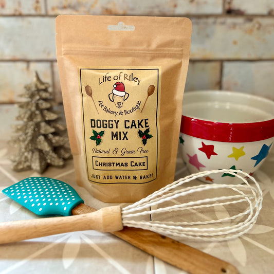 Christmas Cake - DIY Doggy Cake Mix