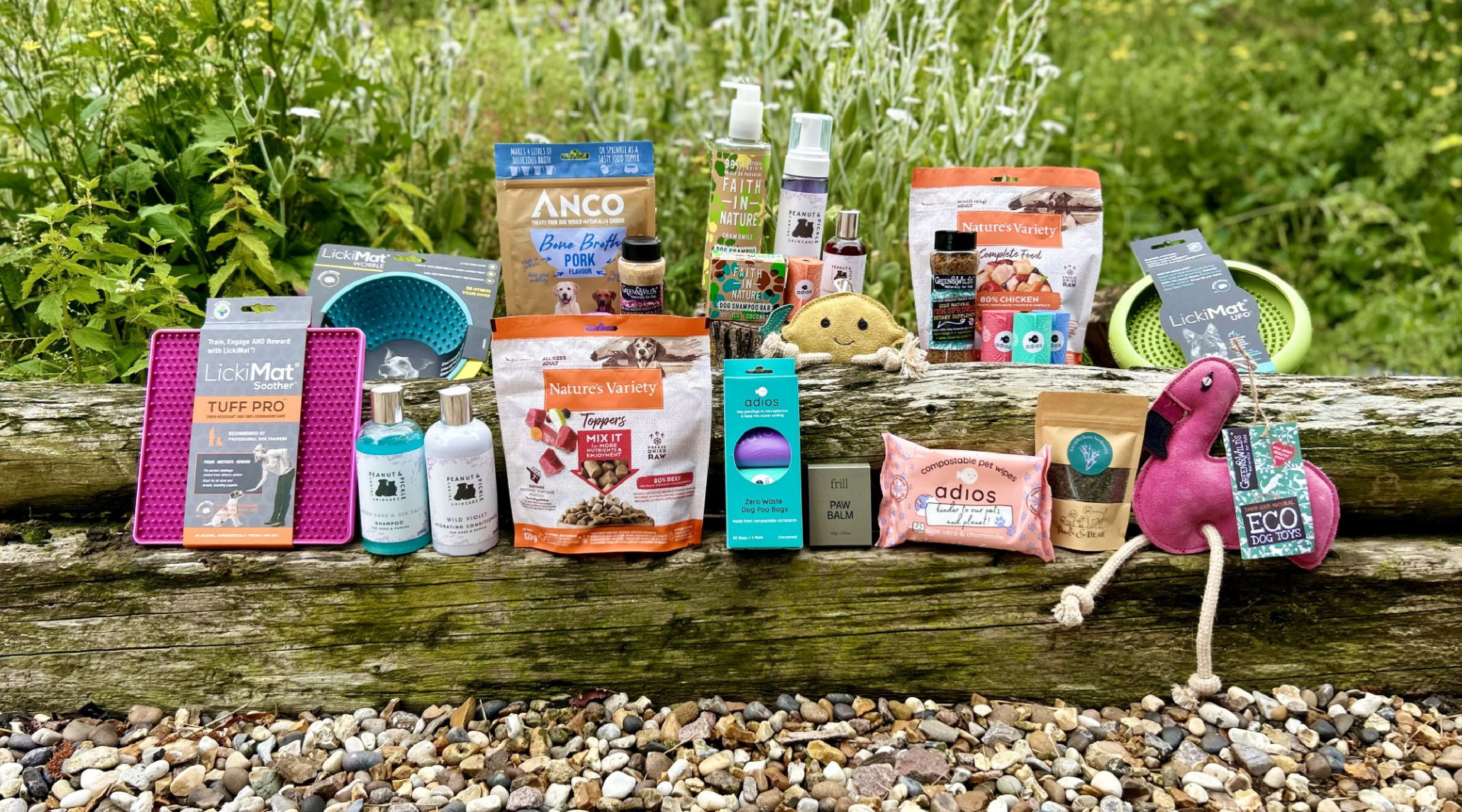 Natural dog care products