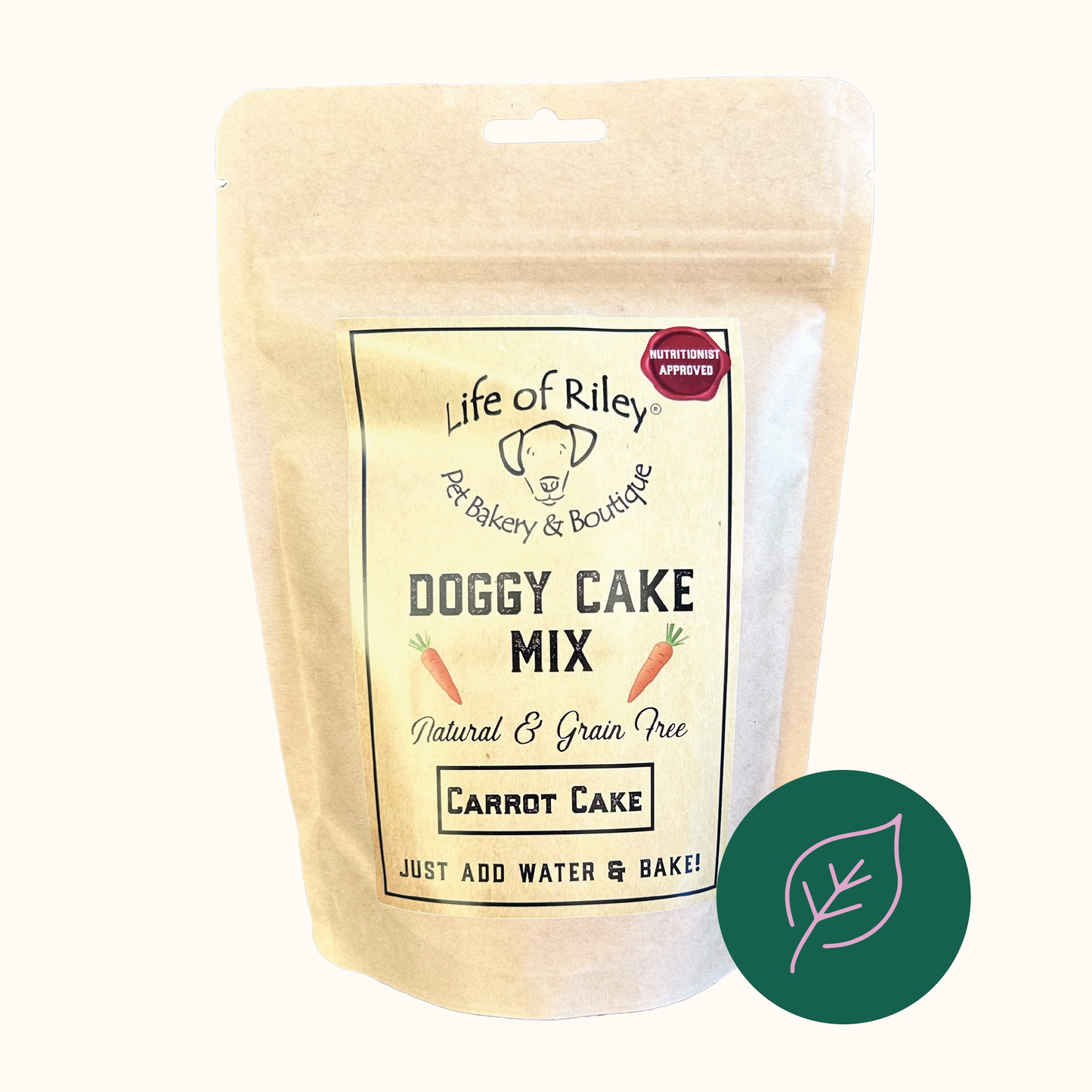 Doggy Cake Mix - Carrot Cake