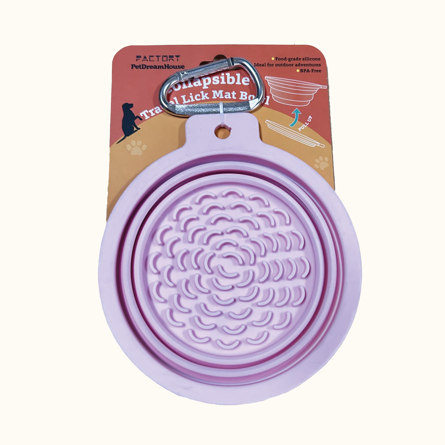 Travel Lick Mat Bowl