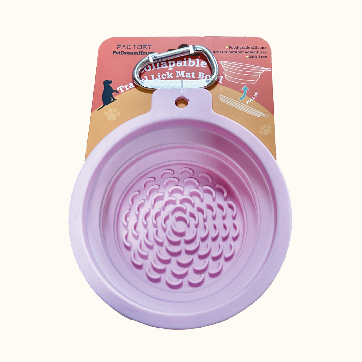 Travel Lick Mat Bowl